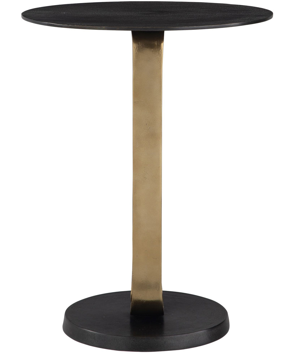 Aperture Brass Accent Table