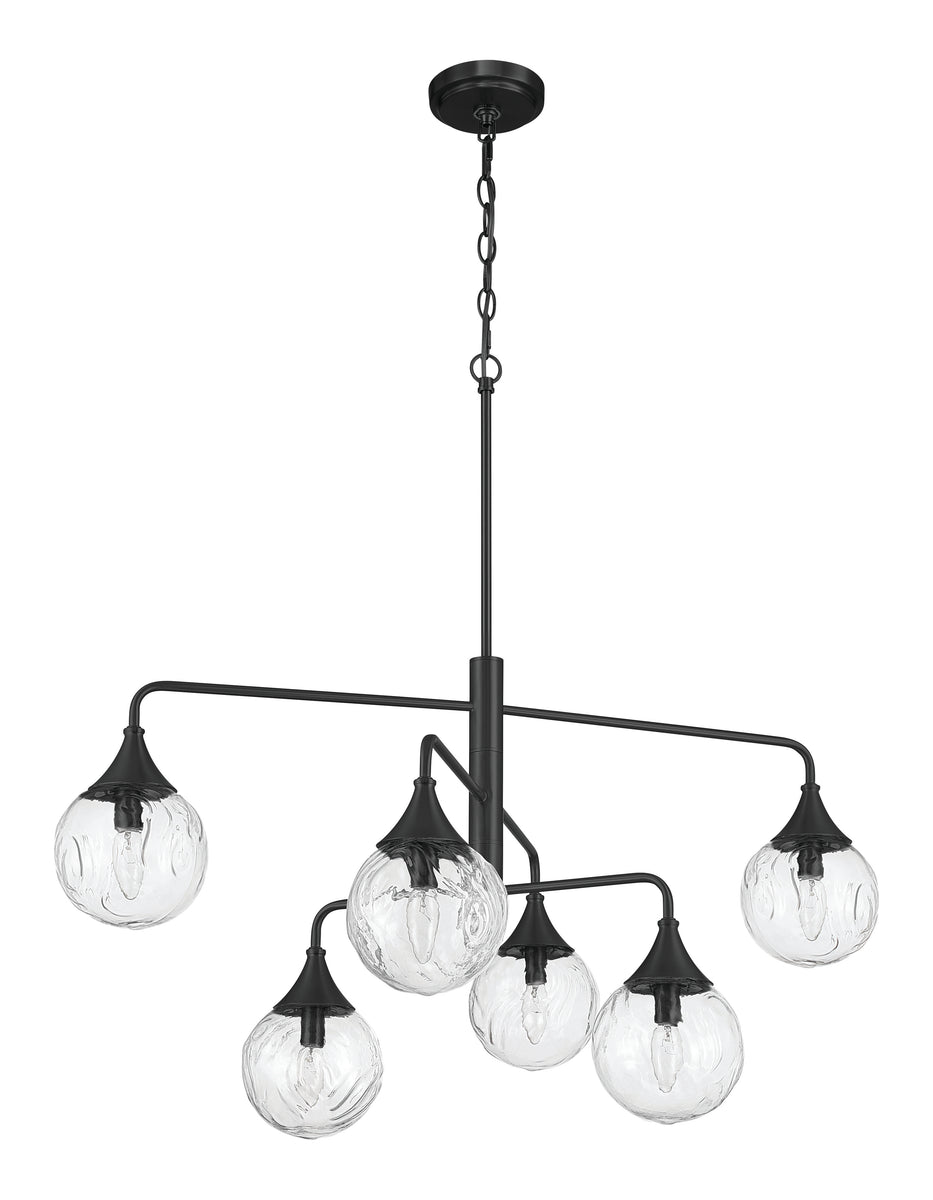 Reflection 6-Light Lighting Flat Black