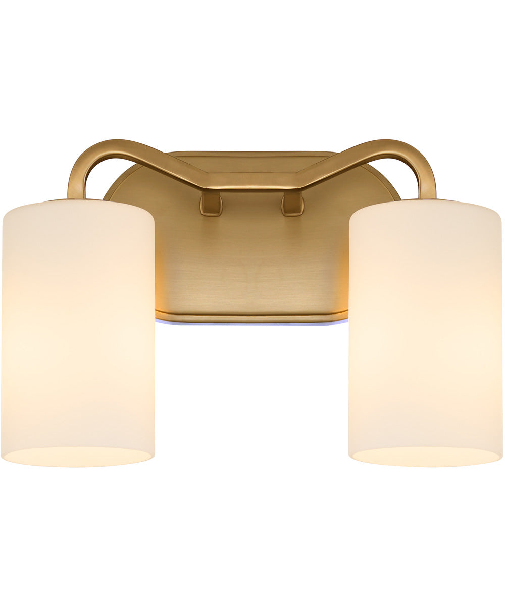 Rutherford 2-light Bath Vanity Light Brushed Brass