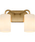 Rutherford 2-light Bath Vanity Light Brushed Brass