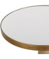 Terra Brass Accent Table