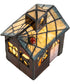 7.5" High Haunted House Accent Lamp