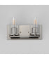Lateral 2-Light Bath Vanity Satin Nickel