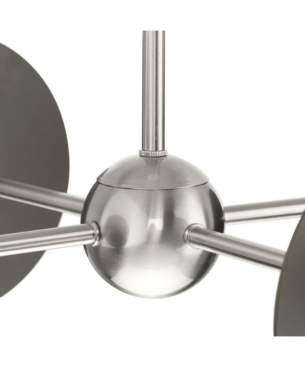 Trimble 4-Light Chandelier Brushed Nickel
