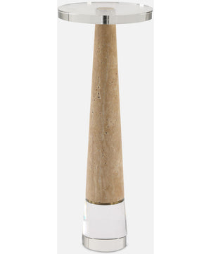 Niari Travertine Drink Table