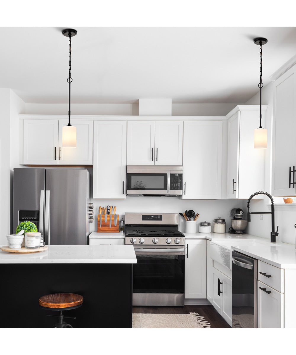 Liam 1-Light Pendant Matte Black