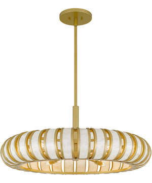 Knight 6-light Pendant Soft Gold