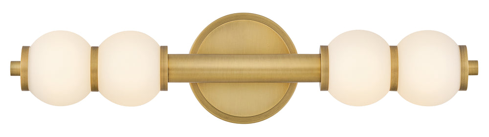 Trigo LED-Light Large LED Sconce in Lacquered Brass