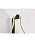 Holden 1-Light Outdoor Black / Gold