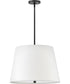 Beale 3-Light Large Convertible Pendant in Black