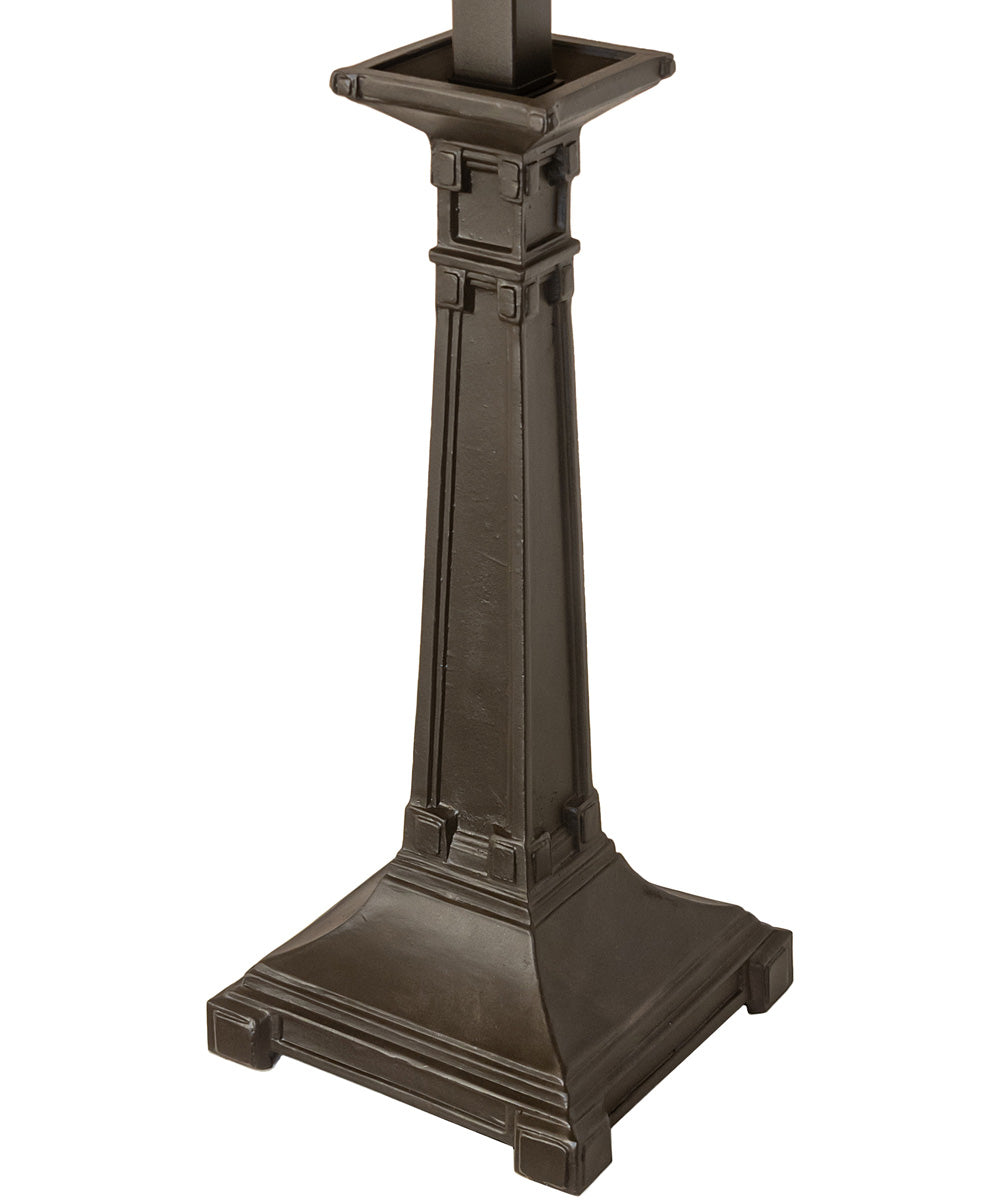 31" High Prairie Straw Buffet Lamp