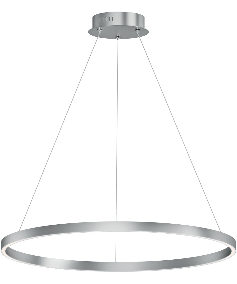 Groove 32 inch Pendant - 5CCT Select Brushed Aluminum