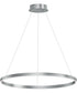 Groove 32 inch Pendant - 5CCT Select Brushed Aluminum