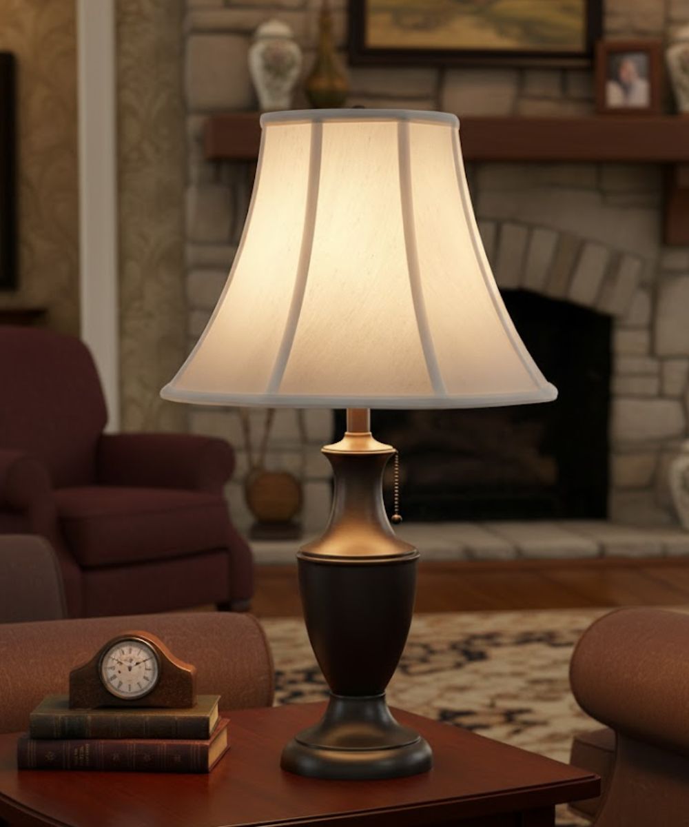 8x16x12 Pearl Supreme Satin Bell Softback Lampshade