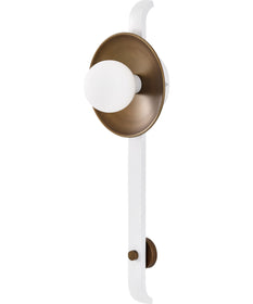 Colby 1-Light Vanity & Wall Matte White