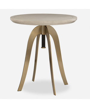 Alice Oak Adjustable Accent Table
