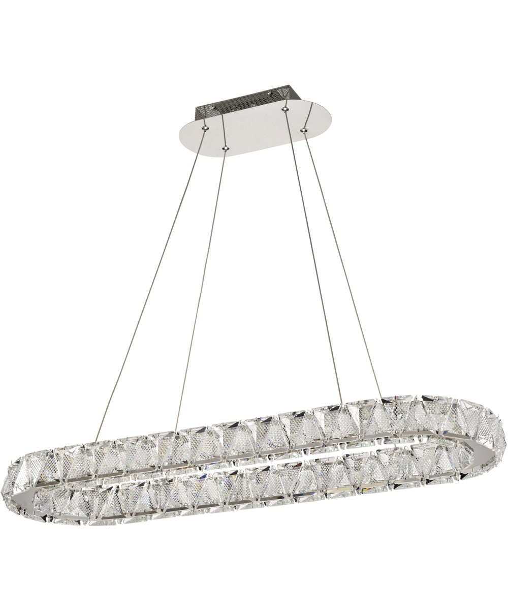 Asher  Pendant Polished Nickel