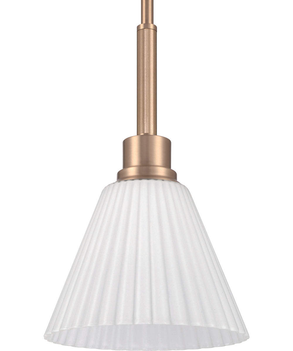 Pleated II 1-Light Lighting Premium Bronze