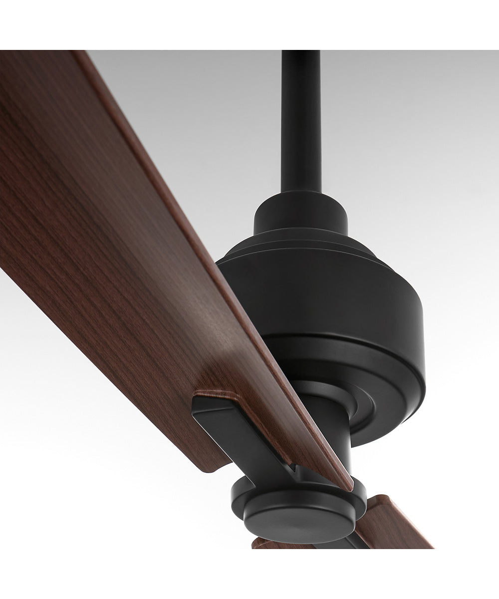56" Twain Patio Ceiling Fan Matte Black