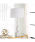 Regalia White Marble Table Lamp