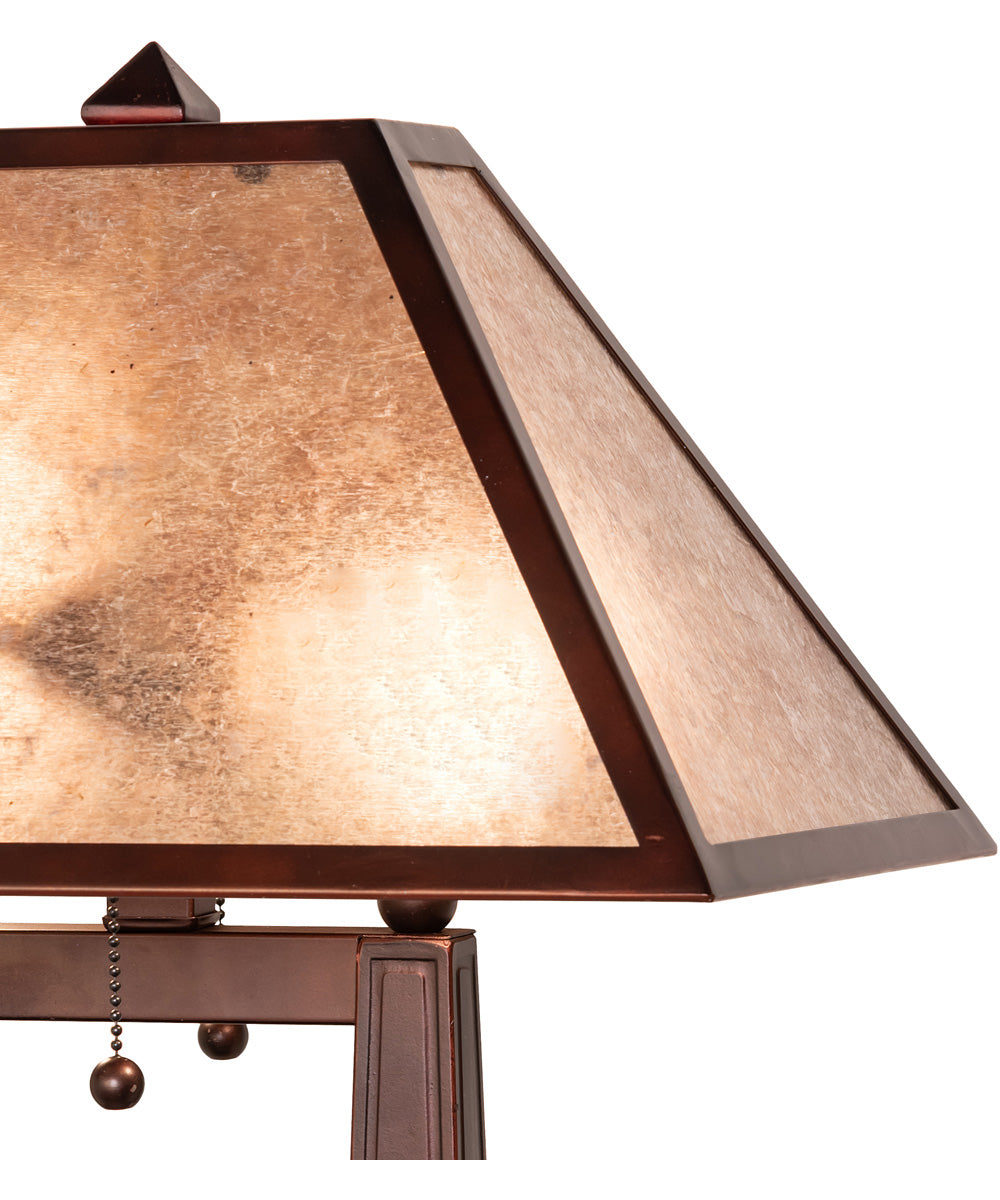 20" High Mission Prime Oblong Table Lamp