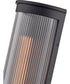 Bluffton 1-Light Medium Wall Mount Lantern in Black