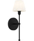 Irena 1-light Wall Sconce Matte Black