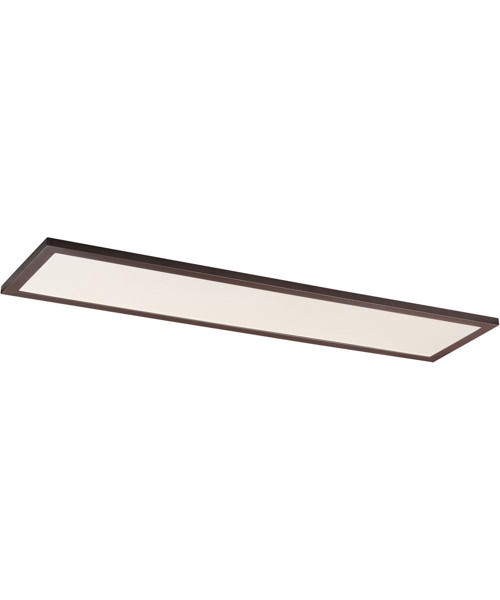 Sky 1' x 4' LED FlushMount - 5CCT Bronze