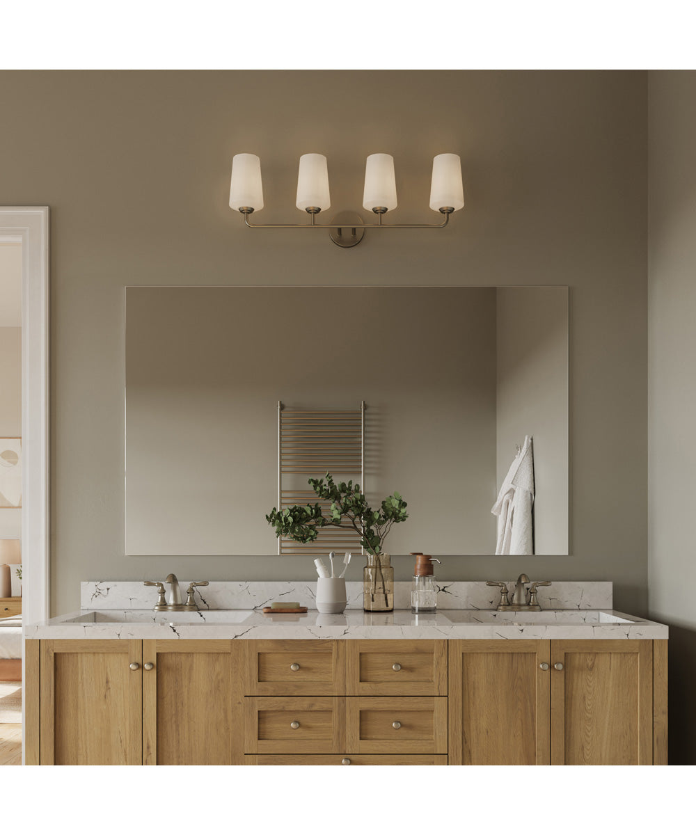 Celino 4-Light Bath & Vanity Brushed Nickel