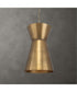 Crocker Brass 1 Light Mini Pendant