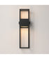 Strand VX 24 inch Outdoor LED Wall Sconce Black