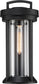 18"H Huron 1-Light Outdoor Aged Bronze / Clear