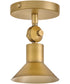 Dom LED-Light Small Adjustable LED Sconce in Heritage Brass