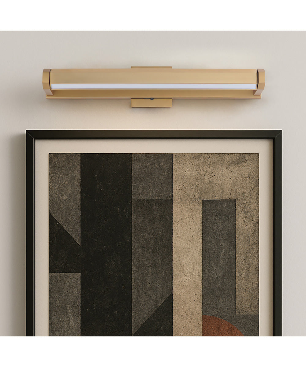 Braque 23 inch LED Picture Light Gold