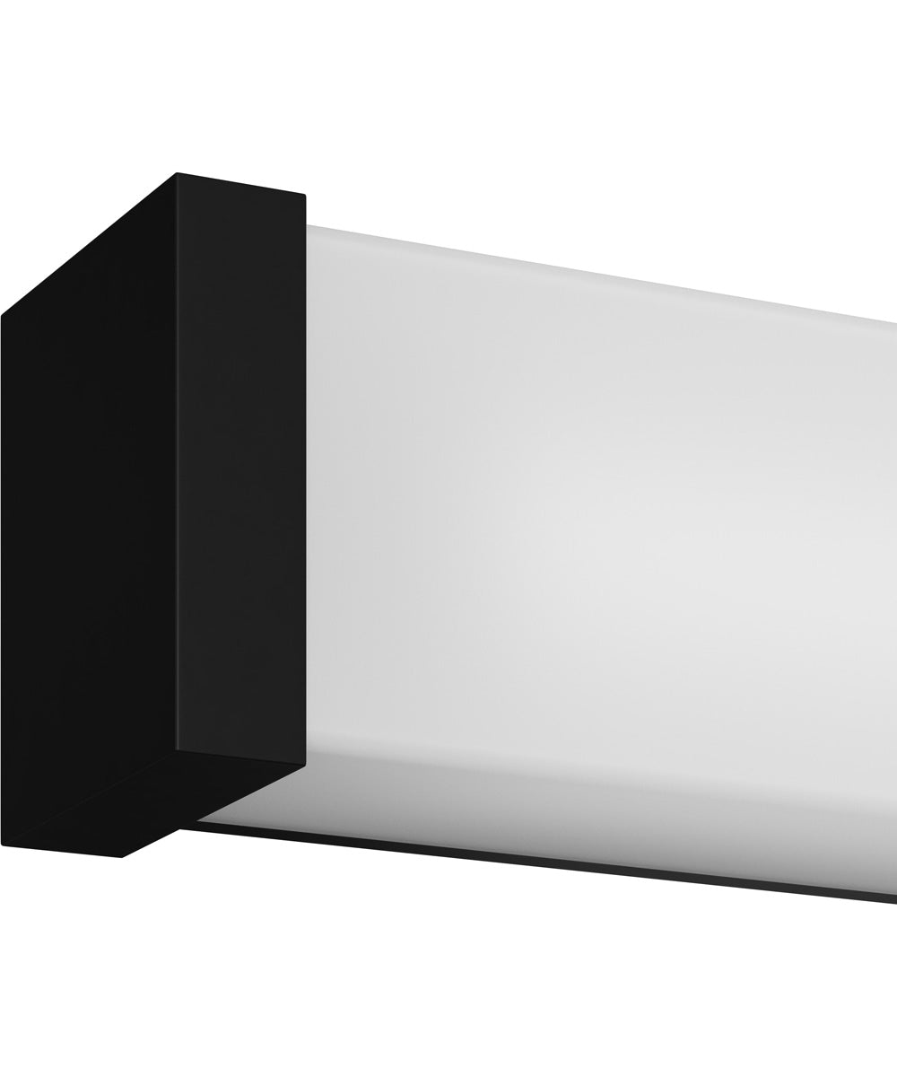 Phase 6.1 36 in. 5CCT Integrated LED Linear Vanity Light Black