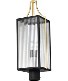 Holden 1-Light Outdoor Black / Gold