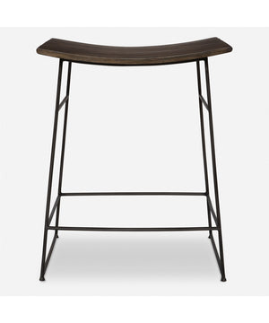 Thura Walnut Counter Stool