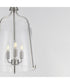 Bellmore 3-Light Foyer Pendant Satin Nickel