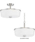 Fuller 3-Light Semi Flush/Pendant Convertible Satin Nickel