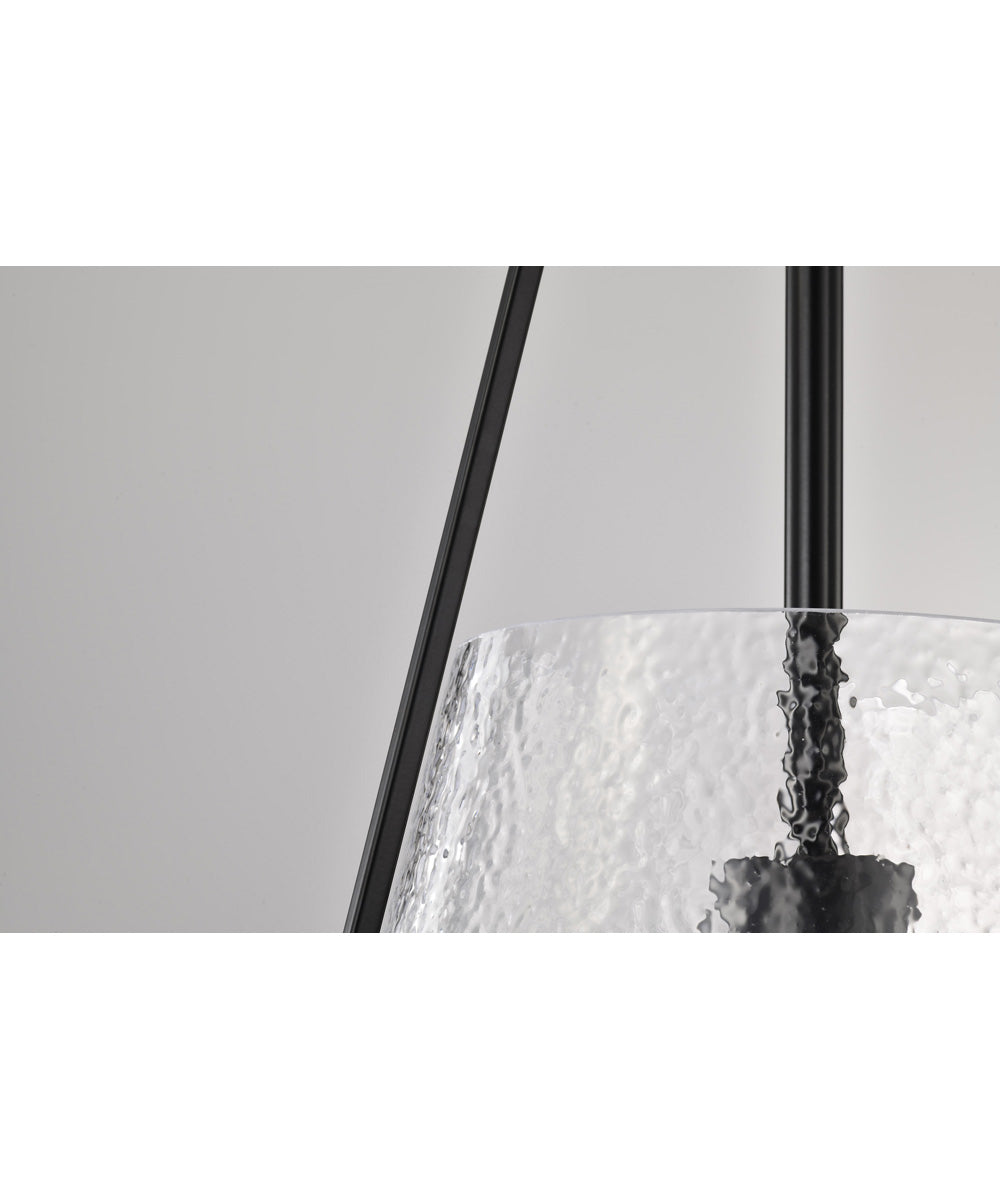 Valentine 3-Light Pendant Black