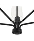 Celino 5-Light Chandelier Black
