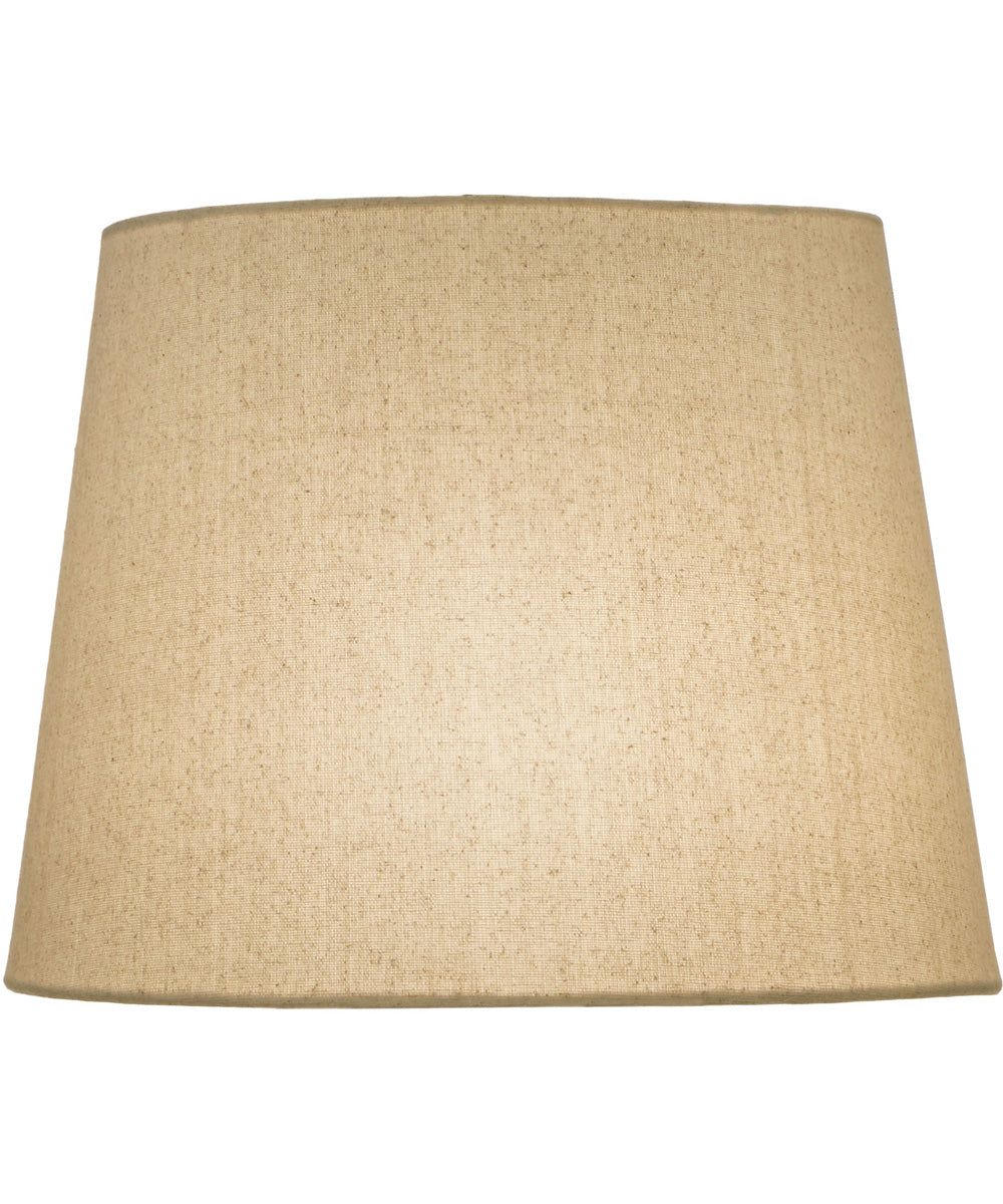 8x10x9 Natural Bombay Tapered Drum Hardback Lampshade