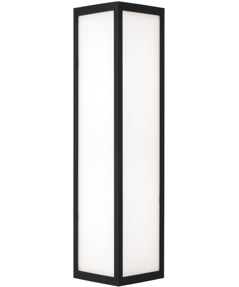 Irvin 2-Light Outdoor Wall-Lantern Black