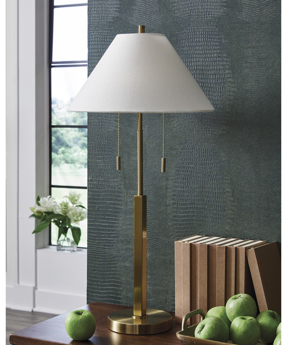 Haigwood Metal Table Lamp Gold