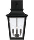 Chandler 4-Light Outdoor Wall-Lantern Black