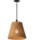 Baja 12 inch Single Pendant Dark Bronze