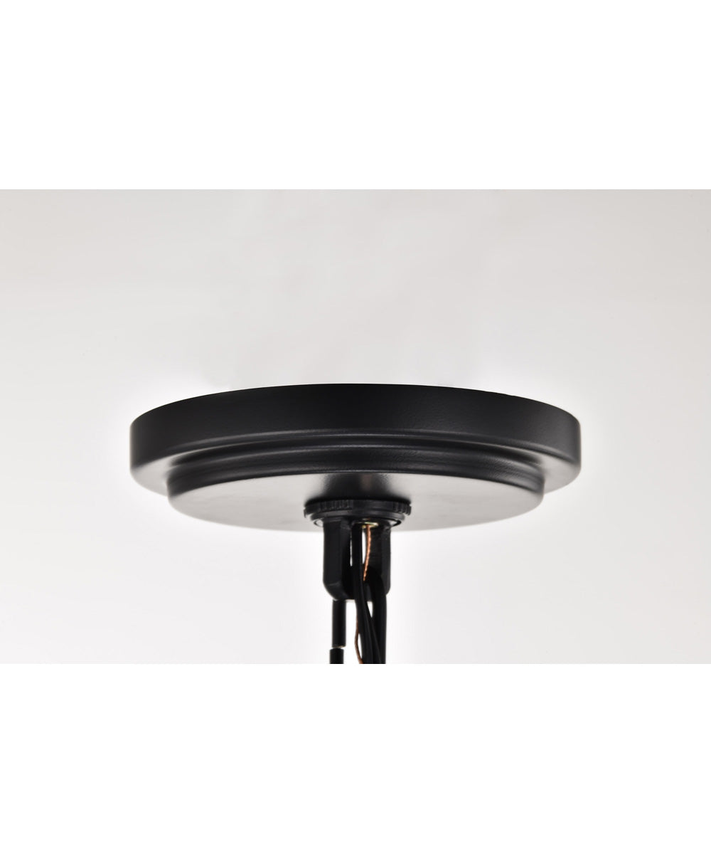 Liam 1-Light Pendant Matte Black