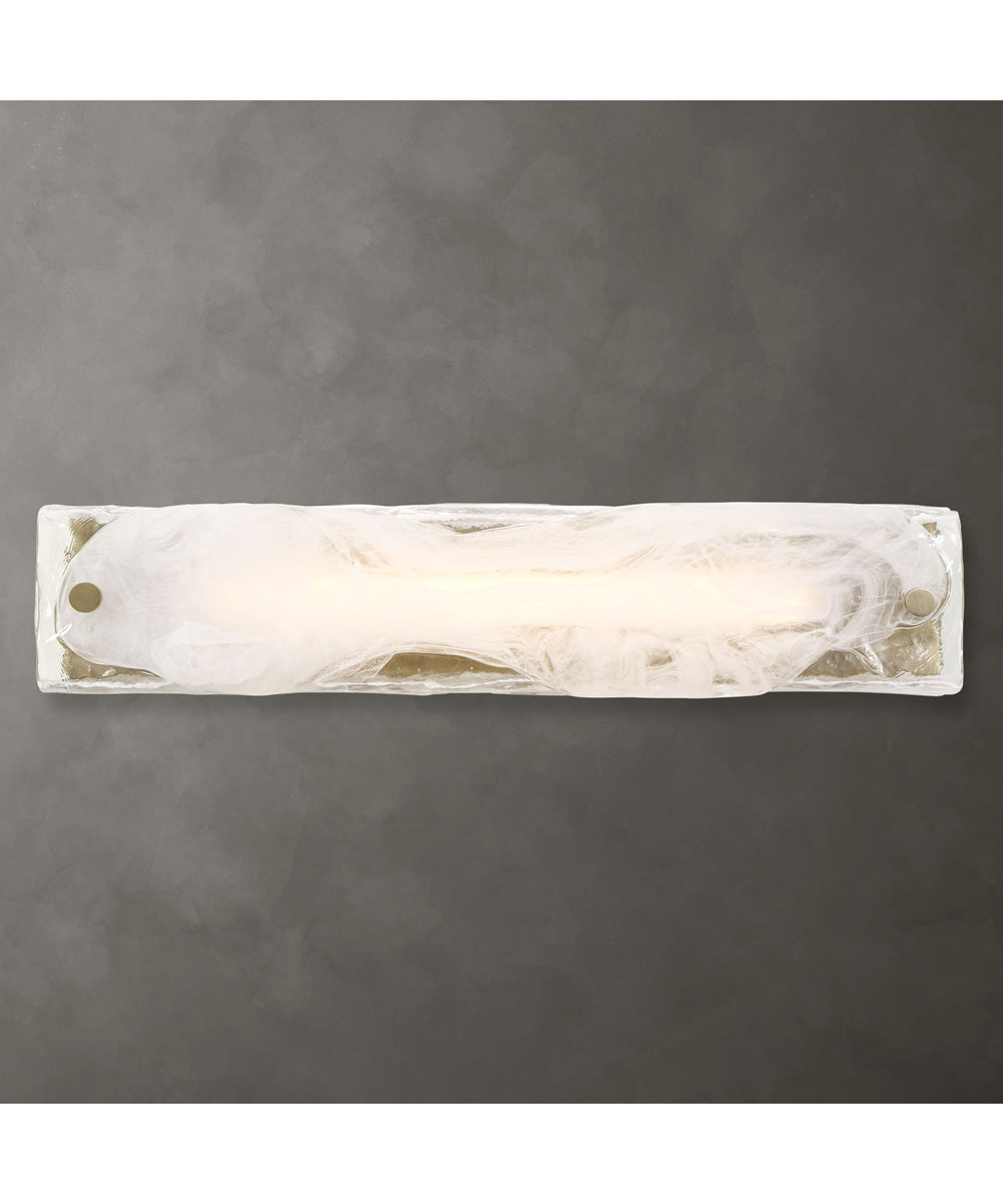 Taffy 1 Light LED Swirl Glass Sconce