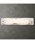 Taffy 1 Light LED Swirl Glass Sconce