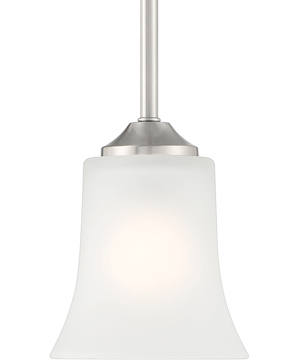 Bronson 1 Light Pendant Brushed Nickel